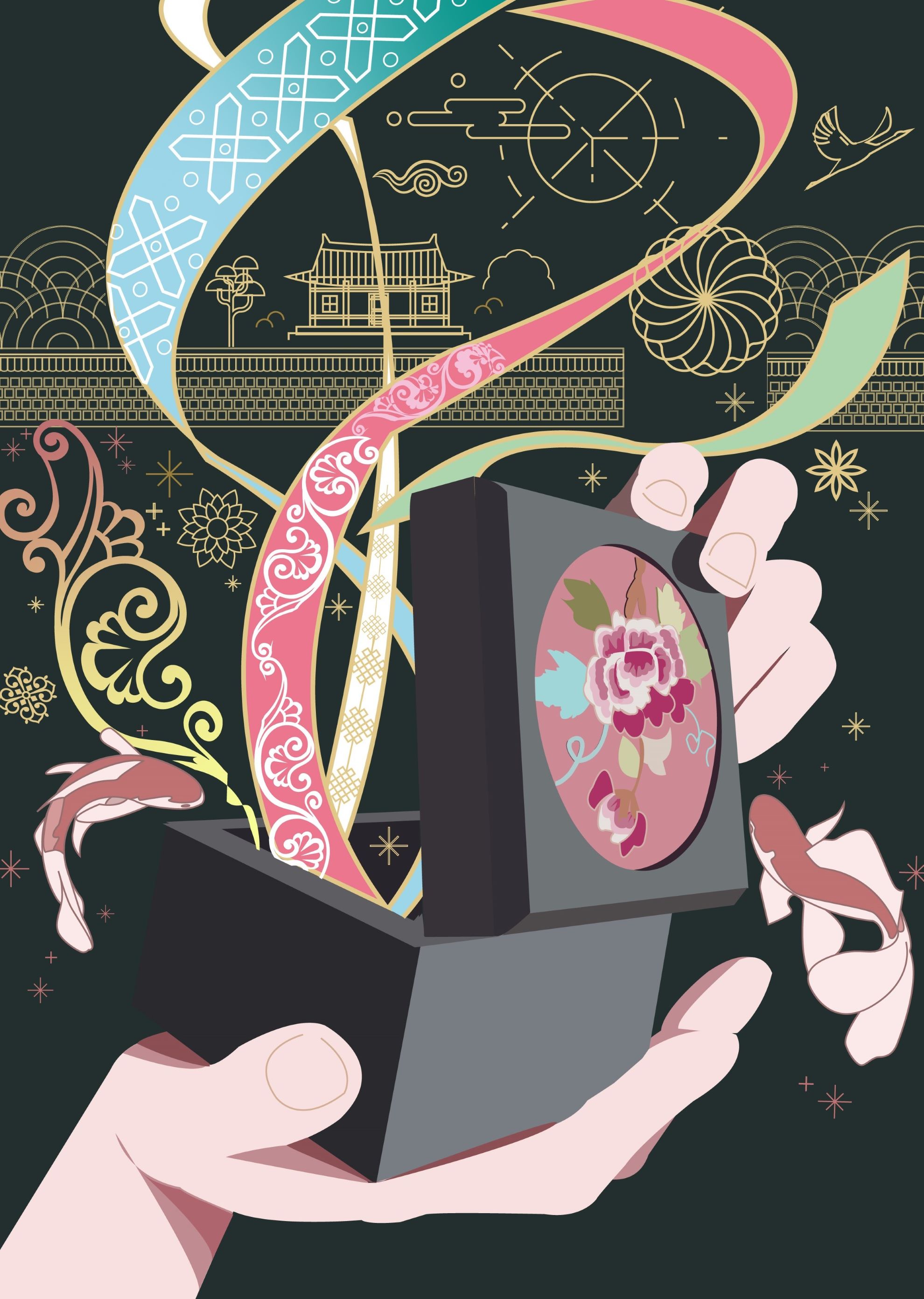 시그니처 일러스트 이미지